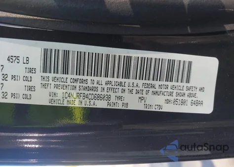 2012 Jeep Patriot Latitude from USA, damaged, VIN 1C4NJRFB4CD686038